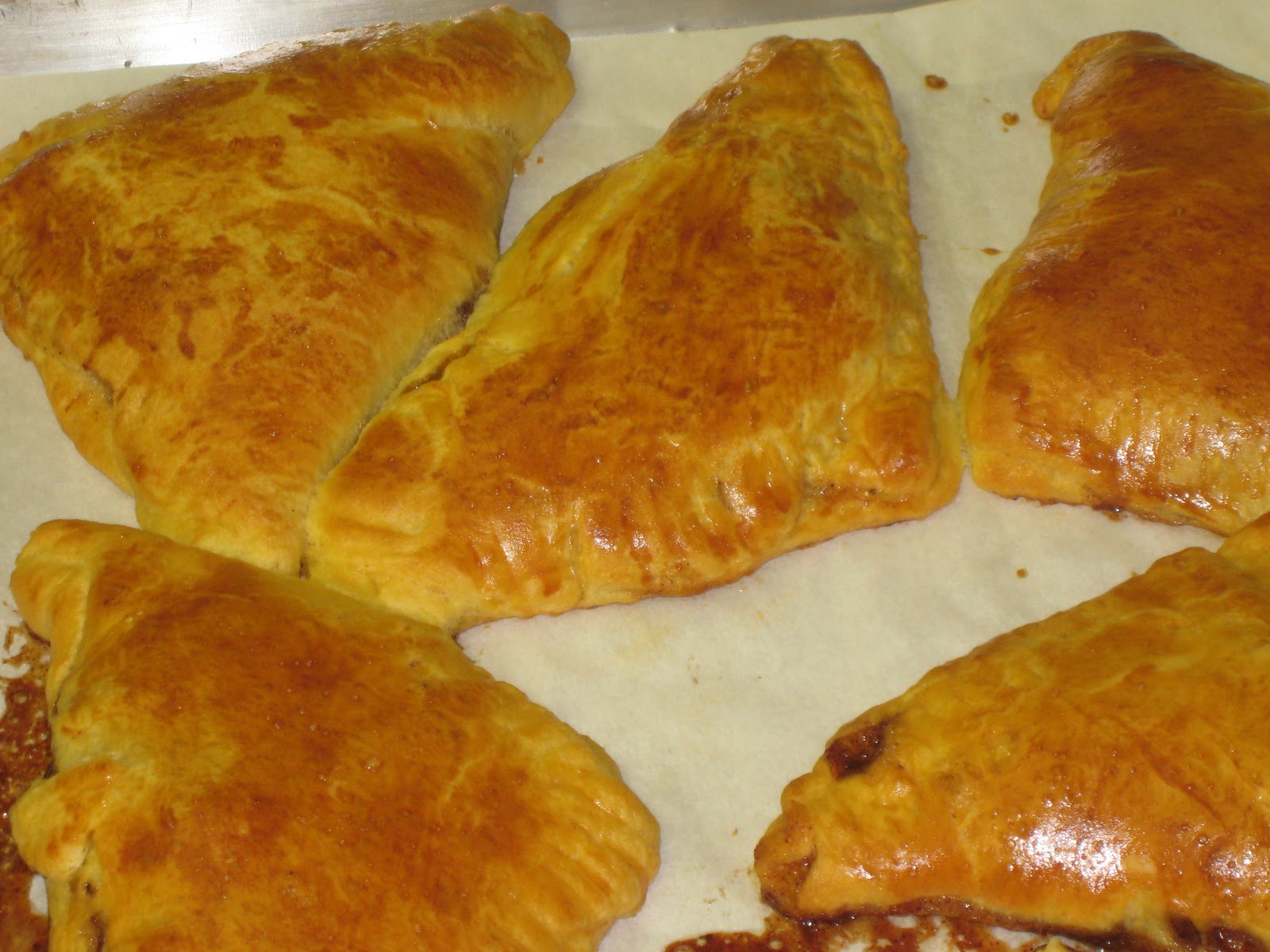 Delicious apple turnovers
